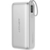 Acefast - Power Bank (M34) - With Telescopic Cable, Type-C, Fast Charge, PD45W, 20000mAh - Silver