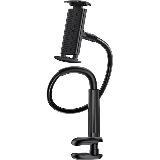 Acefast - Universal Holder - 360� Rotation, Flexible Arm, Strong Clamp, Wide Compatibility - Black - (E40)