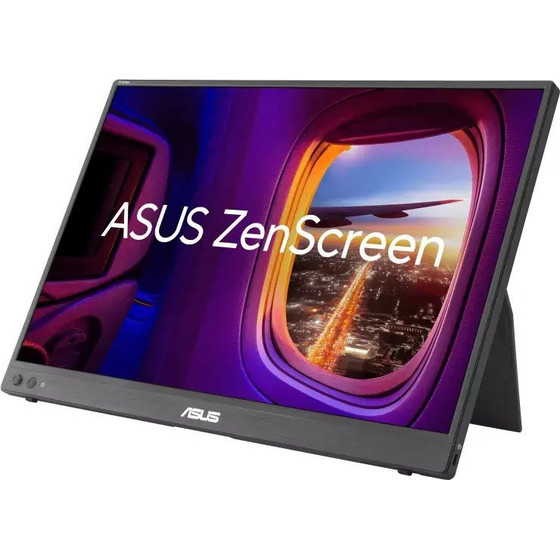 Asus Monitor Zenscreen MB16FC 16'' IPS, Portable Usb Monitor, USB-C x 2, Mini Hdmi x 1, 3YEarsw - (90LM0CB1-B01N71)