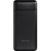 Charmast Powerbank W2089 PD3.0 3A 22,5W 20000 Mah With built-In Cables Usb A / Usb C / Lightning / Micro Usb black