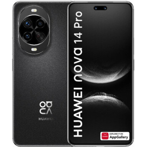Huawei Telefon Nova 14 Pro 12GB Ram 512GB Black