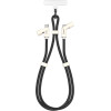 Sbox Cable TYPE-C To TYPE-C Lanyard 1.5M Black - (TYPE-C-LANYARD-1.5M-B)