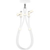 Sbox Cable TYPE-C To TYPE-C Lanyard 1.5M White - (TYPE-C-LANYARD-1.5M-W)