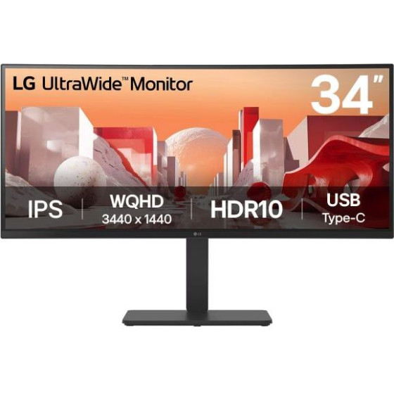 LG Led 34BA75QE Curved Qhd Ips 5MS 34'' - (34BA75QE-B)