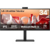 LG Led 34BA85QE Curved Qhd Ips Cam 34'' - (34BA85QE-B)