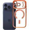 Case For Iphone 17 Pro Electro Mag Cover Compatible With Magsafe Orange OEM