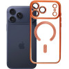 Case For Iphone 17 Pro Max Electro Mag Cover Compatible With Magsafe Orange OEM