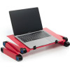 Desk For Laptop Uniwersal Adjustable With Cooling YL-803 Red OEM