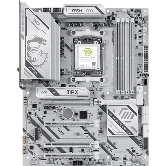 MSI Mag B850 Gaming Plus Max Wifi Motherboard Amd B850 Socket AM5 Atx - (7E56-030R)