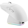 Ajazz AJ139P V3 Mc - Wireless Gaming Mouse - 1K, Magnetic Charging Dock, White - (AJ139P-V3-MC-WH)