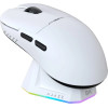 Ajazz AJ159 Pro - Wireless Gaming Mouse - 8K, Magnetic Charging Dock, White - (AJ159-PRO-WH)