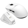 Ajazz AJ159P Mc - Wireless Gaming Mouse - 1K, Magnetic Charging Dock, White - (AJ159P-MC-WH)