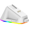 Ajazz AJ159P Mc - Wireless Gaming Mouse - 1K, Magnetic Charging Dock, White - (AJ159P-MC-WH)