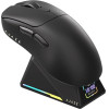 Ajazz AJ179 Apex - Wireless Gaming Mouse - 8K, Magnetic Charging Dock, Black - (AJ179-APEX-BK)