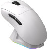 Ajazz AJ179 Pro - Wireless Gaming Mouse - 8K, Magnetic Charging Dock, White - (AJ179-PRO-WH)