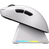 Ajazz AJ179 Pro - Wireless Gaming Mouse - 8K, Magnetic Charging Dock, White - (AJ179-PRO-WH)