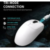 Ajazz AJ179 Pro - Wireless Gaming Mouse - 8K, Magnetic Charging Dock, White - (AJ179-PRO-WH)