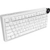 Ajazz Wireless Gaming Mechanical Keyboard AK820 V2 Pro - White Peach Switch [Linear] (English US), White - (AJ-AK820-V2-PRO-WPS-SE-WH)