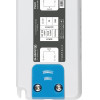 GloboStar Plux �����������/��������������� Class Ii Selv 12W 1A Ac 220-240V �� Dc 12V IP20 - ����� ��� - �9.9 x �4.6 x �1.1cm - 3 ������ ������� - (GLB-107-0009)
