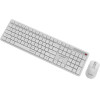 Gembird Silent Key Pro Business Wireless Desktop Set Us Layout White - (KBS-WMS-01-W)