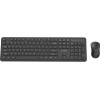 Gembird Slim Pro Business Wireless Desktop Set Us Layout Black - (KBS-WPS-01)