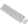 Gembird Slim Pro Business Wireless Desktop Set Us Layout White - (KBS-WPS-01-W)