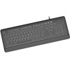 Gembird Slim Wired Backlight Keyboard Black Us Layout - (KB-UML-04)