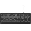 Gembird Slim Wired Backlight Keyboard Black Us Layout - (KB-UML-04)