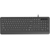 Gembird Slim Wired Multimedia Keyboard Us Layout Black - (KB-MCH-05)