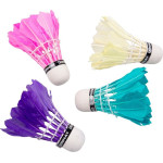 Donnay - Feather Badminton Shuttlecock 5 Pcs (colorful) - (8711252413990_MULTI)