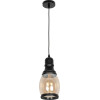 GloboStar Oliver Vintage �������� ��������� ������ �� ����� 1 x E27 Ac 220-240V IP20 - ���� & ����� - �14 x �14 x �30cm - (999-0188)