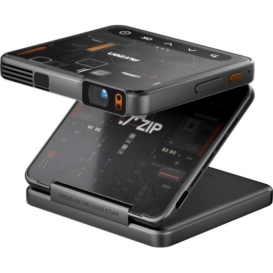 Aurzen Zip Trifold Cyber Projector - (AU-PJ-ZP002M-UNBK0)