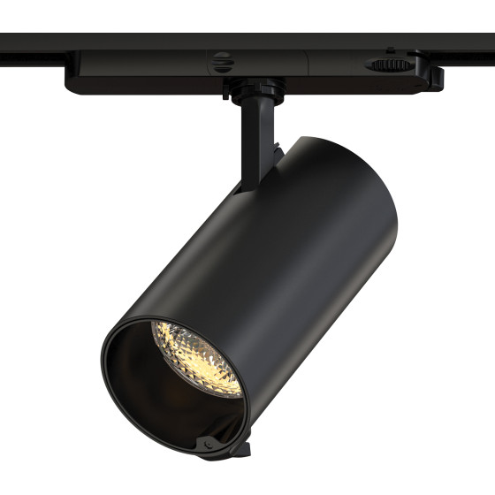 Aca Ai Meta Ii Track Black Aluminium Spot With Dual Sensor 4 Wires & Bluetooth 15W Rgbw 220-240V 36� D70x135mm - (4TR096D61)