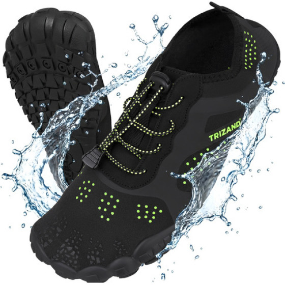 Trizand Black Water Shoes - Size 43 5mm - (19069-0)
