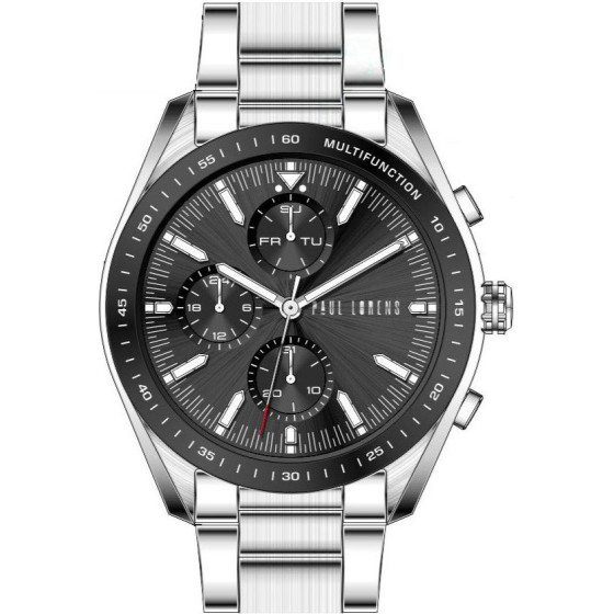 Paul Lorens MEN'S Watch - (zg391h) + Box - (PL20023B-1C1)