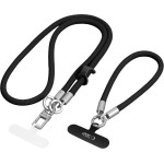 Tech-Protect C10S Rope Crossbody & Wrist BLACK/TITANIUM