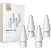 Tech-Protect Stylus Tips 4-Pack Apple Pencil WHITE