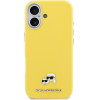 Karl Lagerfeld Case Apple Iphone 17, Pu K/C Heads Pins Magsafe /yellow/ - KLHMP17S6PFKCLY