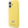 Karl Lagerfeld Case Apple Iphone 17, Pu K/C Heads Pins Magsafe /yellow/ - KLHMP17S6PFKCLY