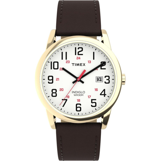 TIMEX MEN'S Watch Easy Reader Classic + Box (zt180b) - (TW2Y12700)