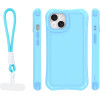 TFO Safepop Case With Strap For Iphone 13 6,1'' blue