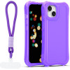TFO Safepop Case With Strap For Iphone 13 6,1'' purple