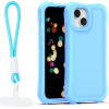TFO Safepop Case With Strap For Iphone 14 6,1'' blue