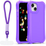 TFO Safepop Case With Strap For Iphone 14 6,1'' purple
