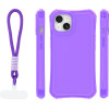 TFO Safepop Case With Strap For Iphone 14 6,1'' purple
