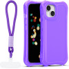 TFO Safepop Case With Strap For Iphone 15 6,1'' purple