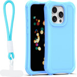 TFO Safepop Case With Strap For Iphone 15 Pro 6,1'' blue