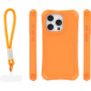 TFO Safepop Case With Strap For Iphone 15 Pro 6,1'' orange