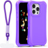 TFO Safepop Case With Strap For Iphone 15 Pro 6,1'' purple