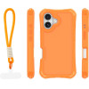 TFO Safepop Case With Strap For Iphone 16 6,1'' orange